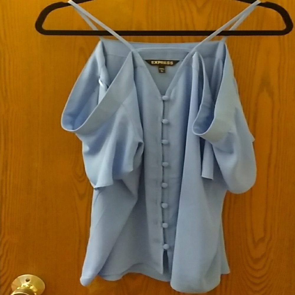 New without tags cold shoulder blouse